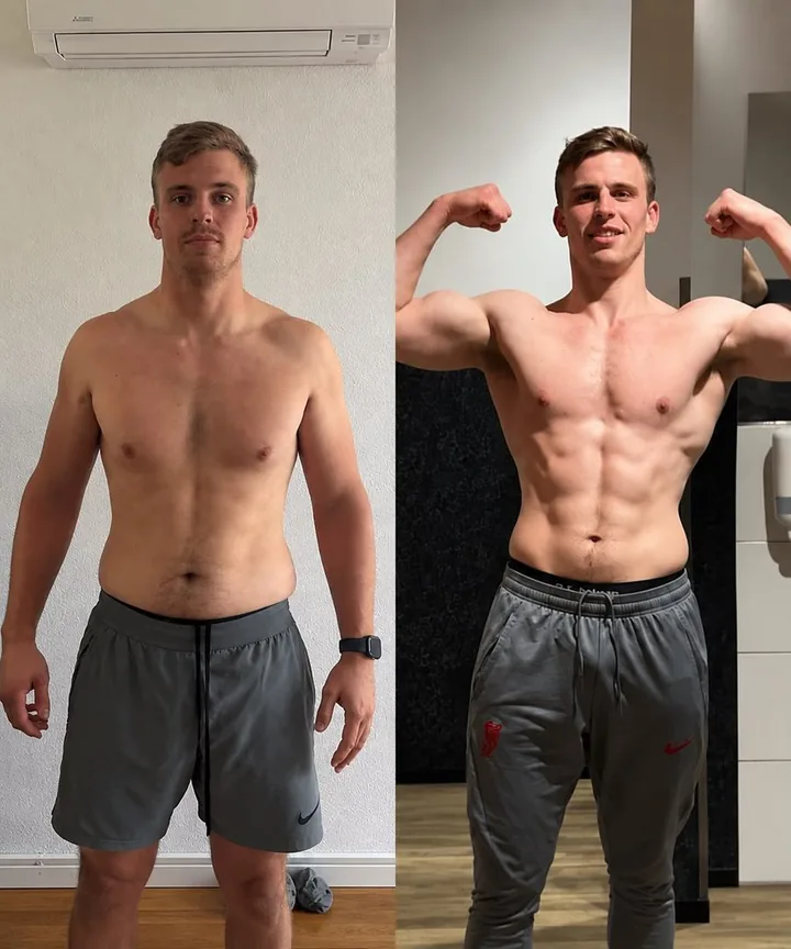 Client transformation &ndash; lean 97 kg build